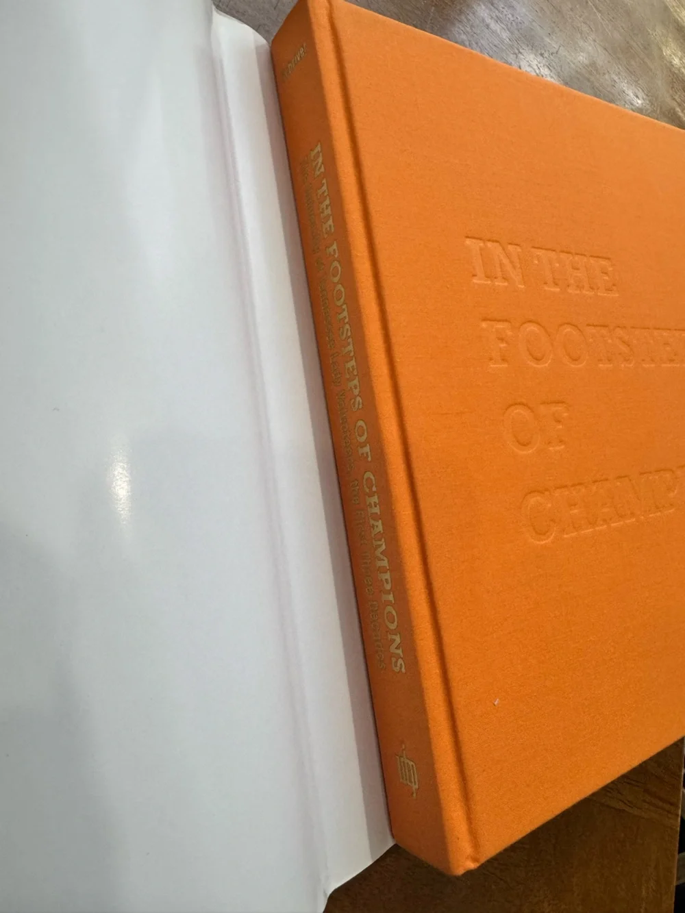 Debby Shriver In the Footsteps of Champions Lady Vols 2008 Coffee Table Book